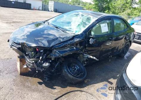 2015 Toyota Corolla Le from USA, damaged, VIN 5YFBURHE0FP267753